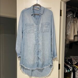 Chelsea & Violet Light Blue Denim Dress